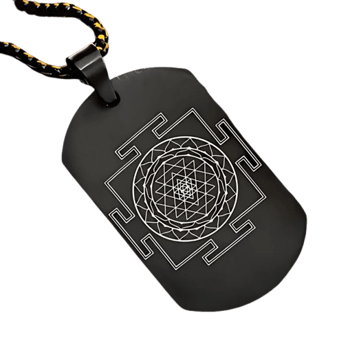 Prosperity Shree Yantra Chain Necklace