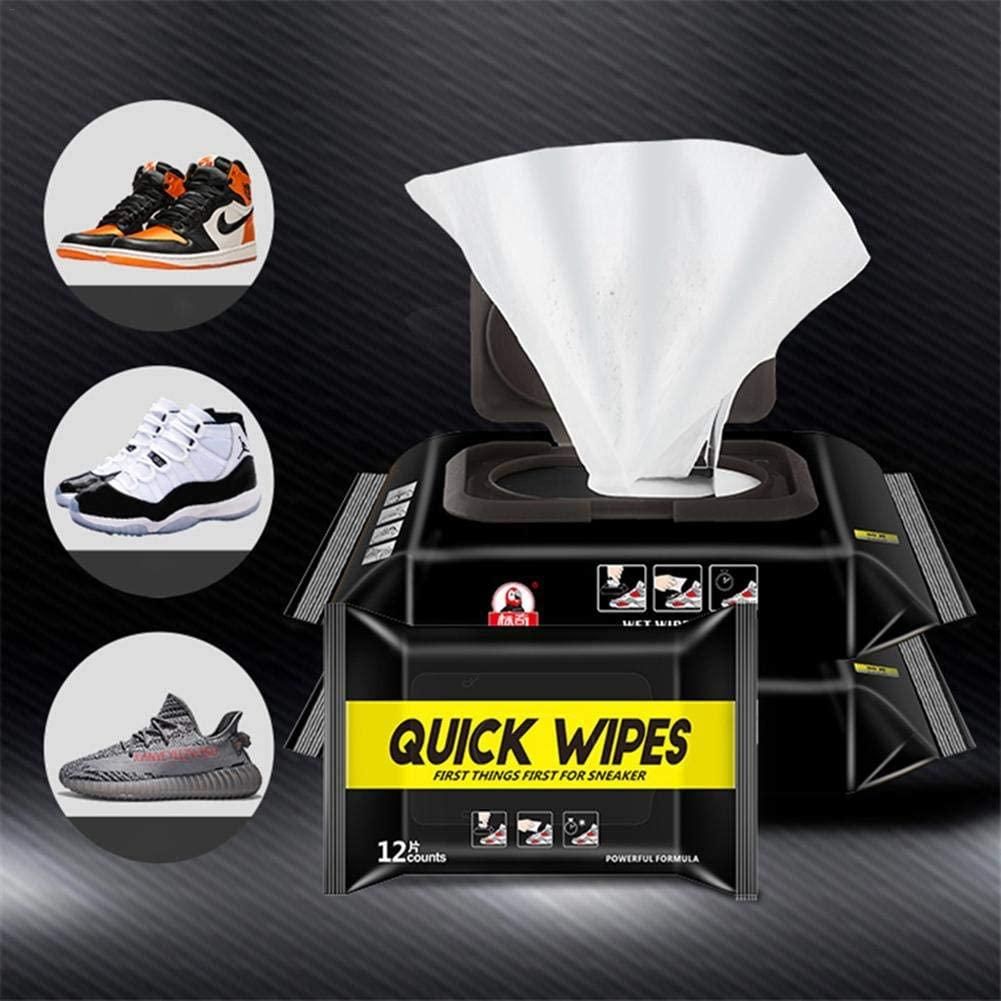 Shoe Sneaker Wipes Cleaner( 12 Pieces/Pack)