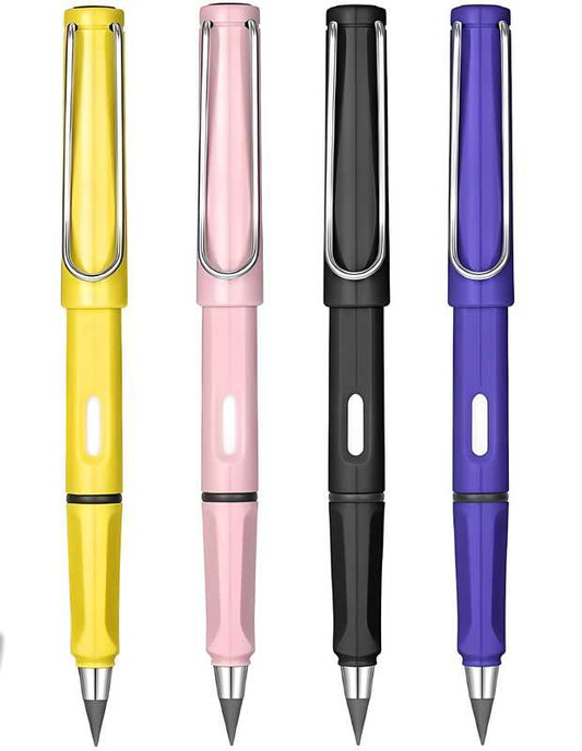 Everlasting Inkless Pencils Reusable and Erasable (Pack of 4)