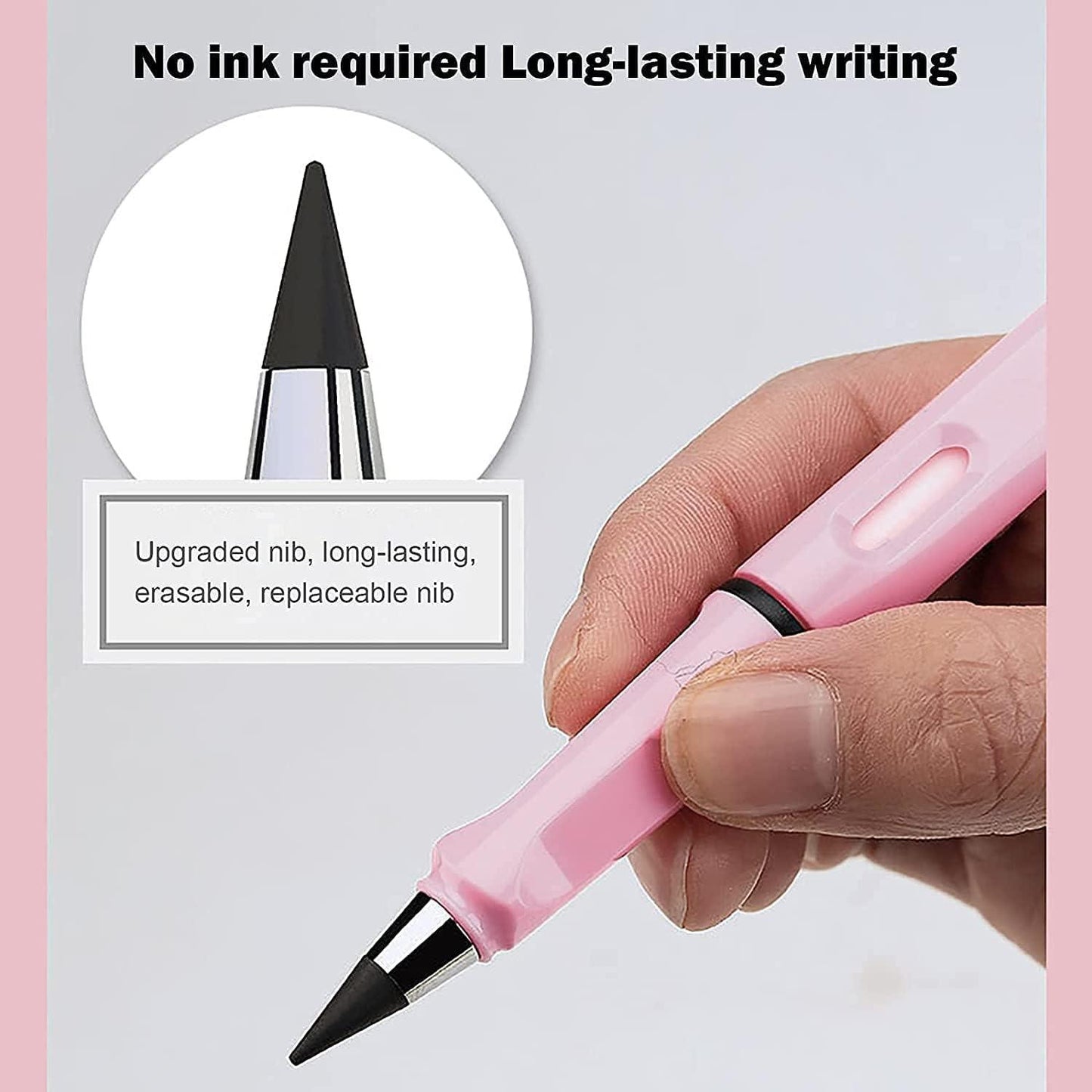 Everlasting Inkless Pencils Reusable and Erasable (Pack of 4)