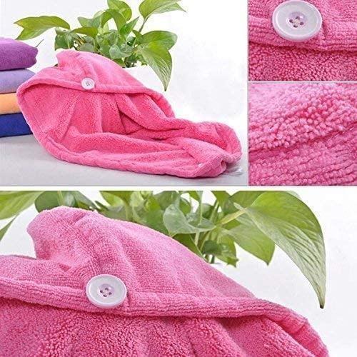 Absorbent Hair Towel Wrap  Multicolor-Combo